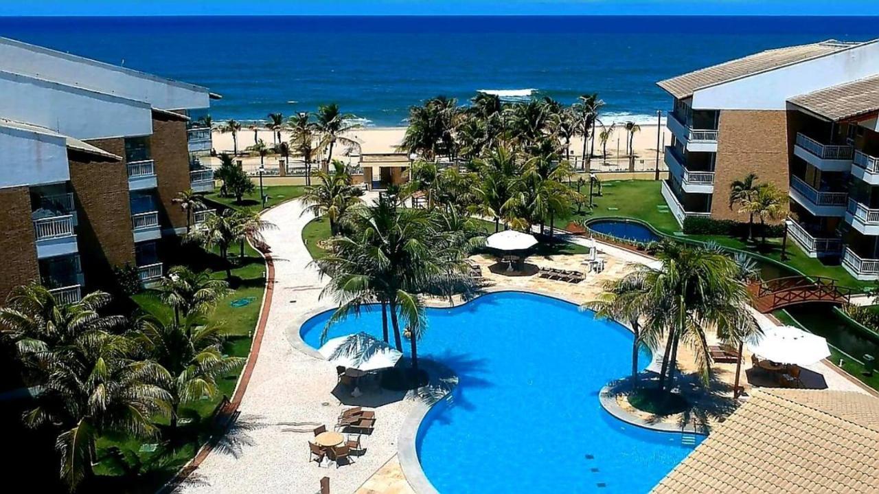 Paraiso Das Dunas - Apartamento A Beira Mar Com Jacuzzi - Proximo Ao Beach Park อากีราซ ภายนอก รูปภาพ