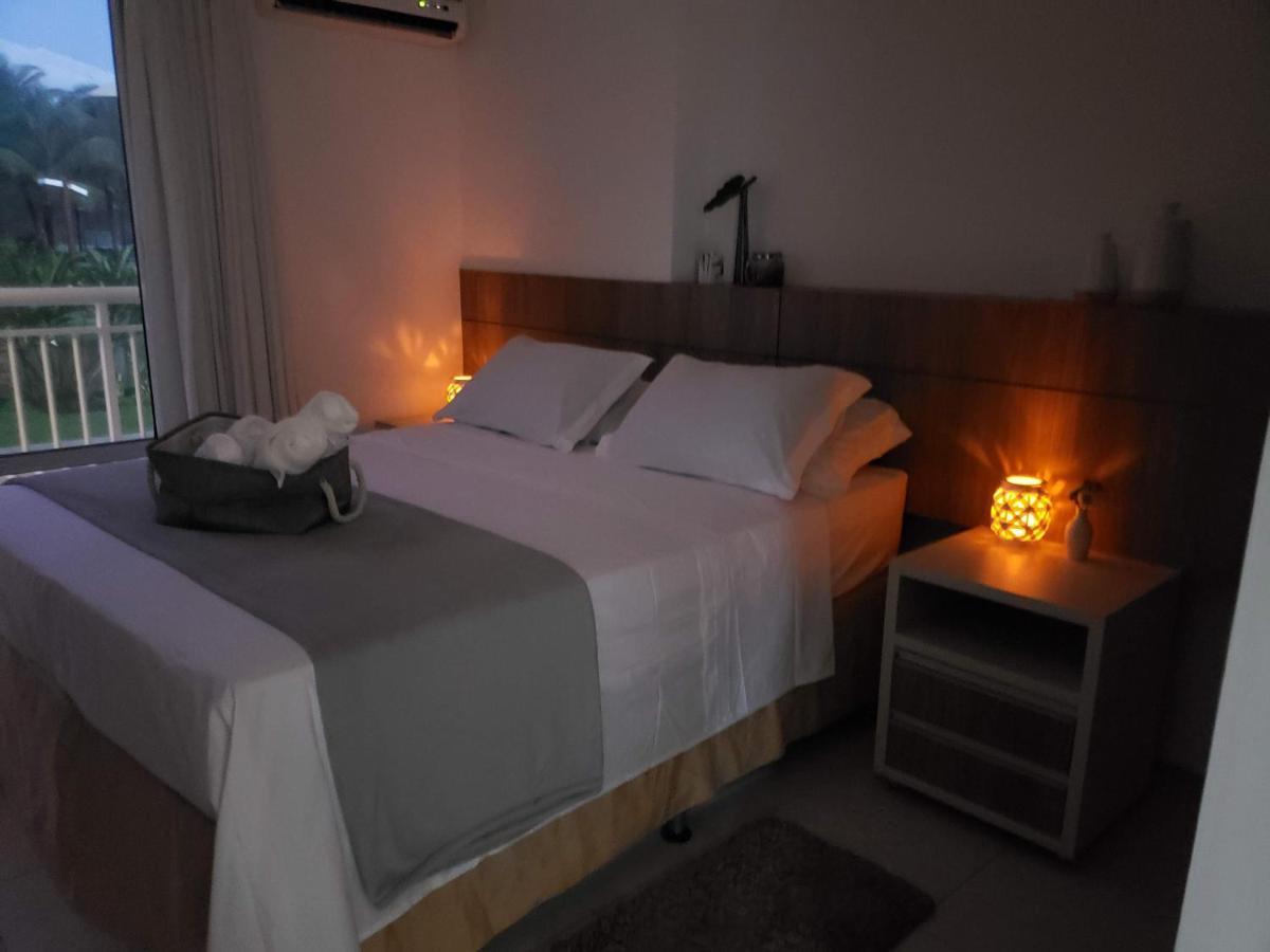 Paraiso Das Dunas - Apartamento A Beira Mar Com Jacuzzi - Proximo Ao Beach Park อากีราซ ภายนอก รูปภาพ