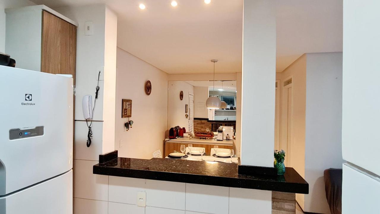 Paraiso Das Dunas - Apartamento A Beira Mar Com Jacuzzi - Proximo Ao Beach Park อากีราซ ภายนอก รูปภาพ