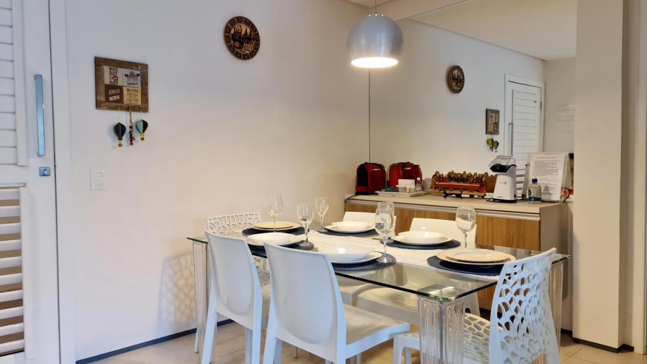 Paraiso Das Dunas - Apartamento A Beira Mar Com Jacuzzi - Proximo Ao Beach Park อากีราซ ภายนอก รูปภาพ