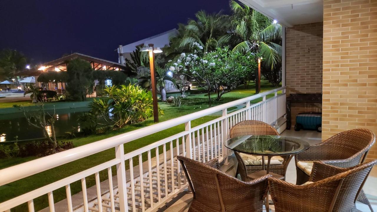 Paraiso Das Dunas - Apartamento A Beira Mar Com Jacuzzi - Proximo Ao Beach Park อากีราซ ภายนอก รูปภาพ