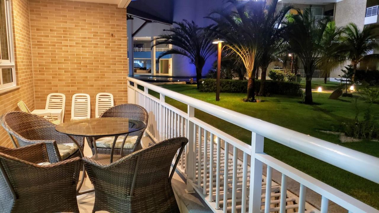 Paraiso Das Dunas - Apartamento A Beira Mar Com Jacuzzi - Proximo Ao Beach Park อากีราซ ภายนอก รูปภาพ