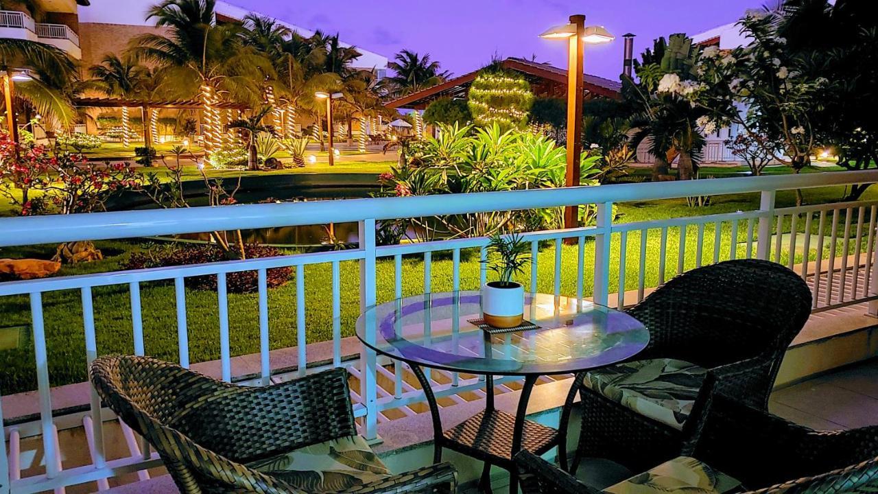Paraiso Das Dunas - Apartamento A Beira Mar Com Jacuzzi - Proximo Ao Beach Park อากีราซ ภายนอก รูปภาพ