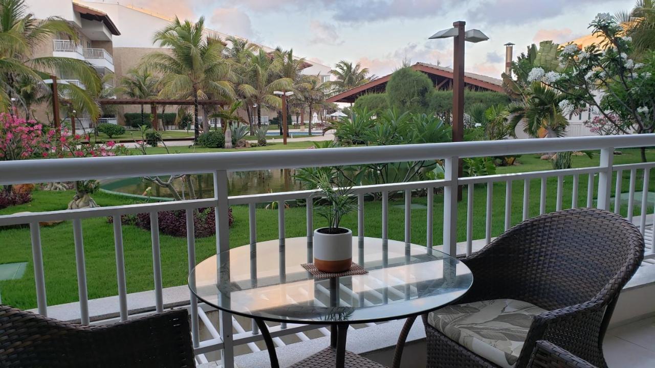 Paraiso Das Dunas - Apartamento A Beira Mar Com Jacuzzi - Proximo Ao Beach Park อากีราซ ภายนอก รูปภาพ