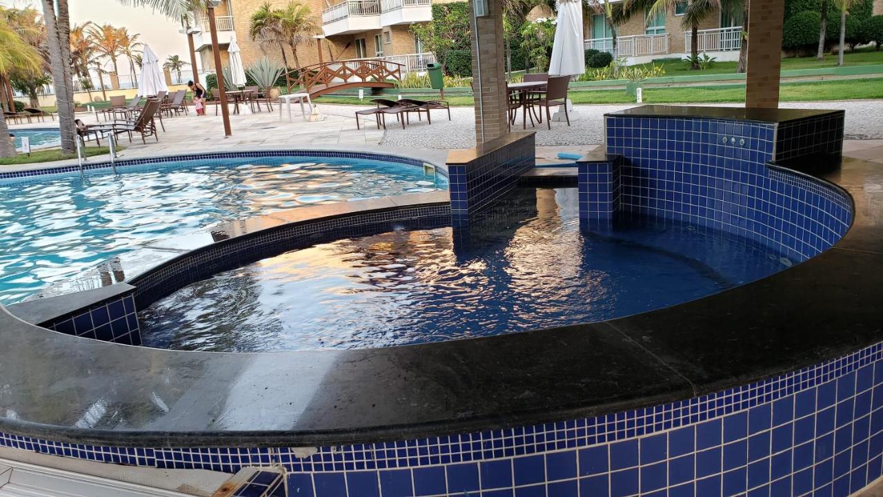 Paraiso Das Dunas - Apartamento A Beira Mar Com Jacuzzi - Proximo Ao Beach Park อากีราซ ภายนอก รูปภาพ