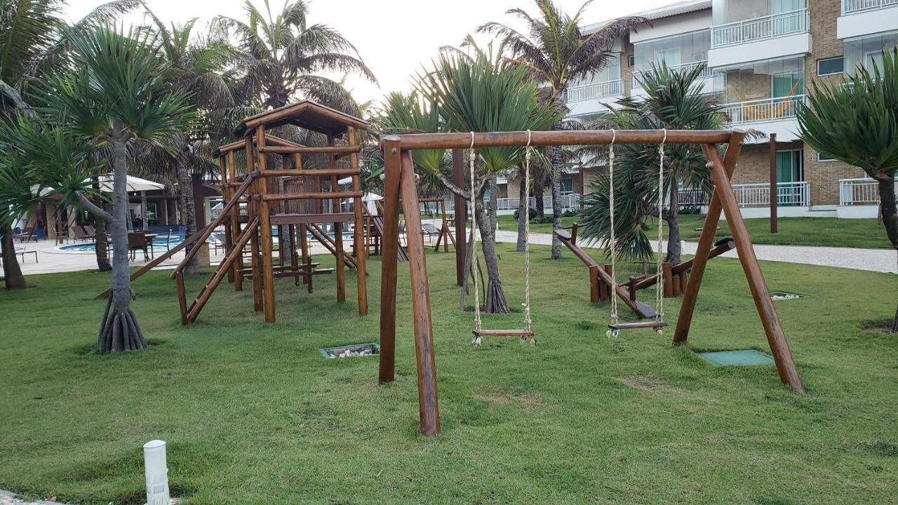 Paraiso Das Dunas - Apartamento A Beira Mar Com Jacuzzi - Proximo Ao Beach Park อากีราซ ภายนอก รูปภาพ