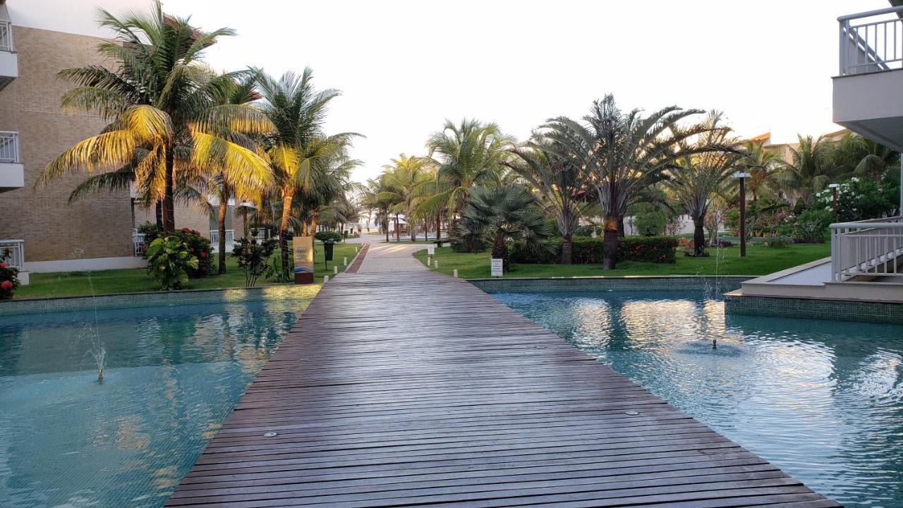 Paraiso Das Dunas - Apartamento A Beira Mar Com Jacuzzi - Proximo Ao Beach Park อากีราซ ภายนอก รูปภาพ