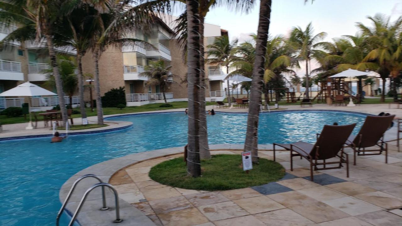 Paraiso Das Dunas - Apartamento A Beira Mar Com Jacuzzi - Proximo Ao Beach Park อากีราซ ภายนอก รูปภาพ