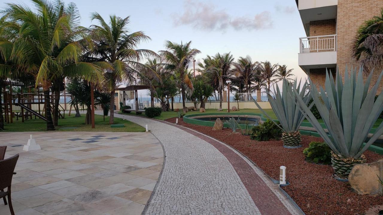 Paraiso Das Dunas - Apartamento A Beira Mar Com Jacuzzi - Proximo Ao Beach Park อากีราซ ภายนอก รูปภาพ