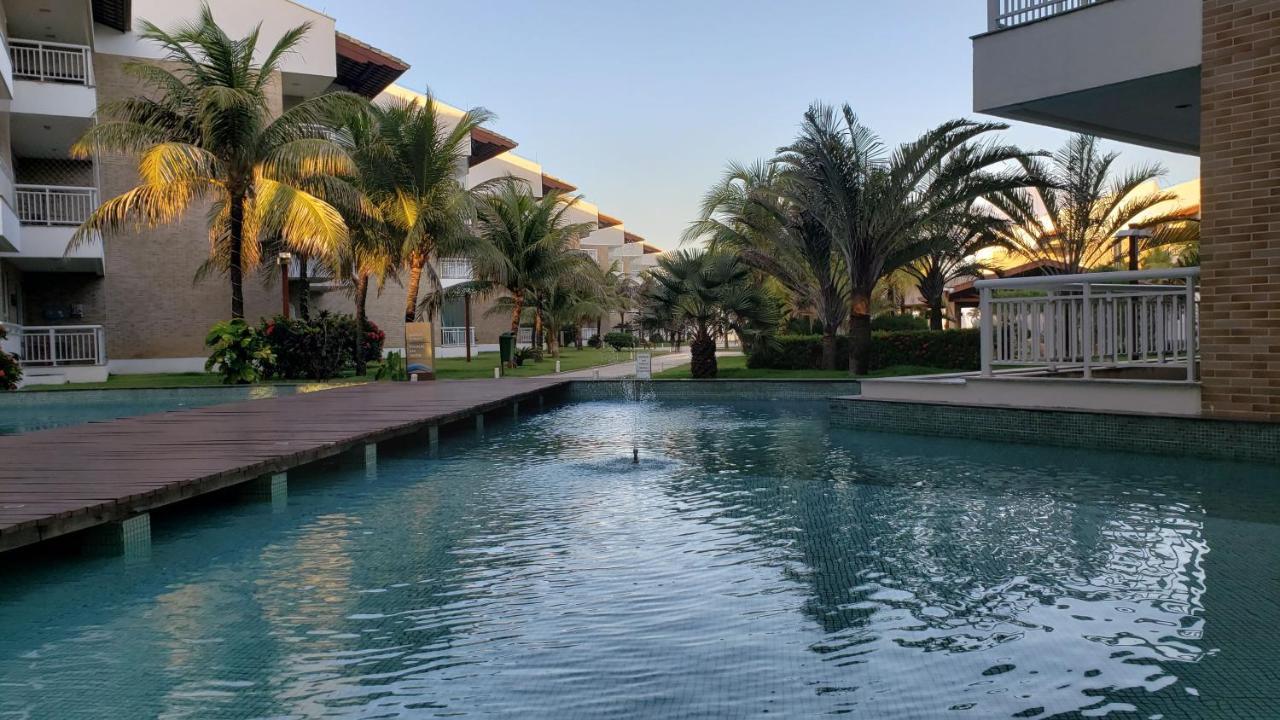 Paraiso Das Dunas - Apartamento A Beira Mar Com Jacuzzi - Proximo Ao Beach Park อากีราซ ภายนอก รูปภาพ