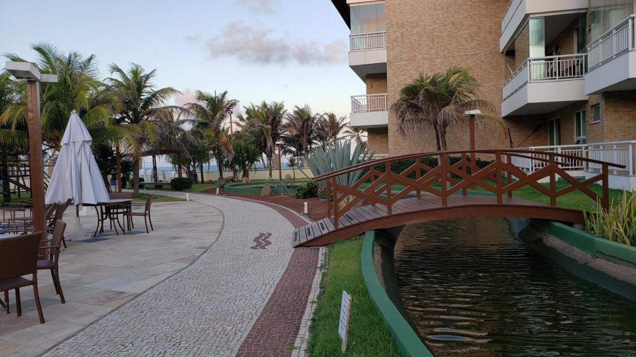Paraiso Das Dunas - Apartamento A Beira Mar Com Jacuzzi - Proximo Ao Beach Park อากีราซ ภายนอก รูปภาพ