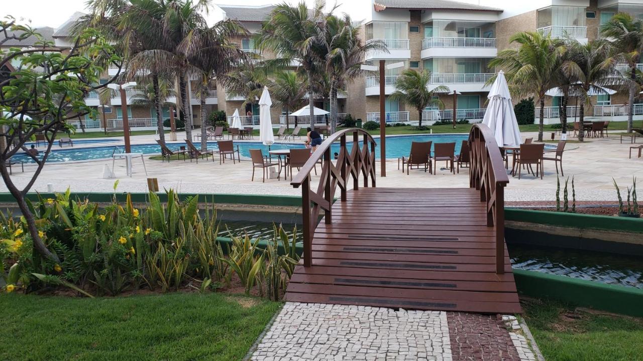 Paraiso Das Dunas - Apartamento A Beira Mar Com Jacuzzi - Proximo Ao Beach Park อากีราซ ภายนอก รูปภาพ