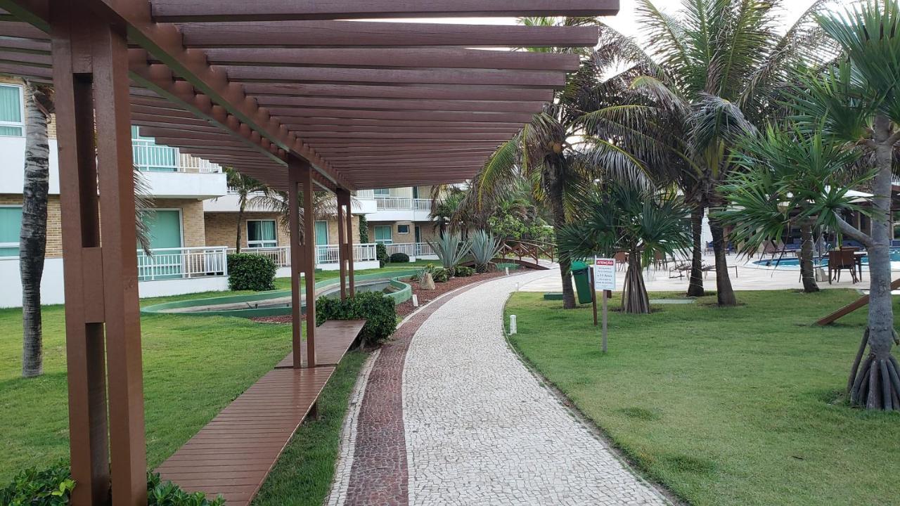 Paraiso Das Dunas - Apartamento A Beira Mar Com Jacuzzi - Proximo Ao Beach Park อากีราซ ภายนอก รูปภาพ