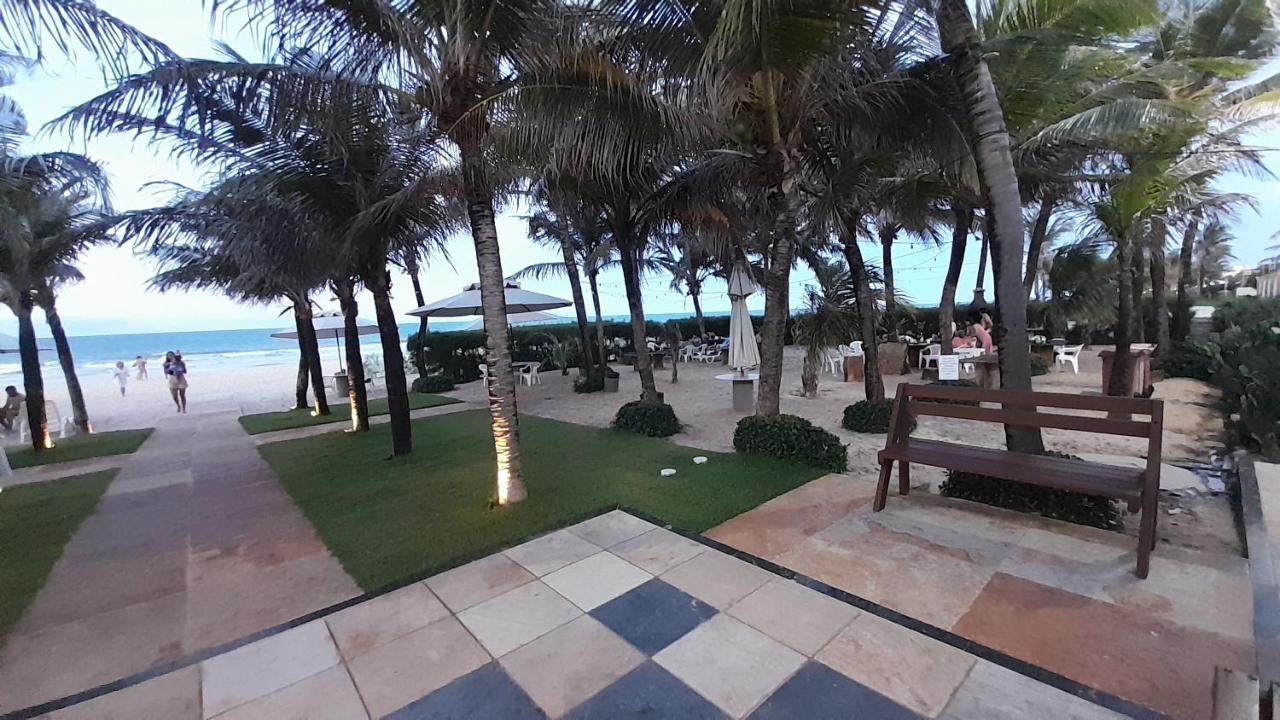 Paraiso Das Dunas - Apartamento A Beira Mar Com Jacuzzi - Proximo Ao Beach Park อากีราซ ภายนอก รูปภาพ