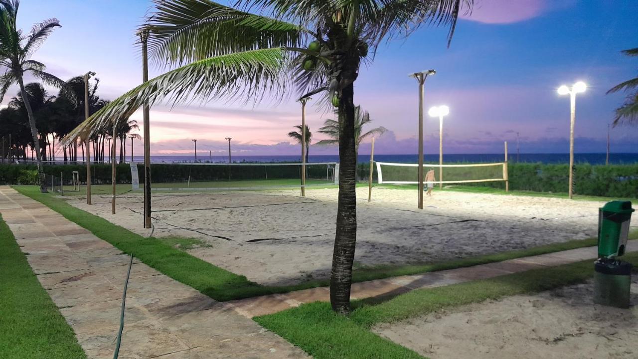 Paraiso Das Dunas - Apartamento A Beira Mar Com Jacuzzi - Proximo Ao Beach Park อากีราซ ภายนอก รูปภาพ