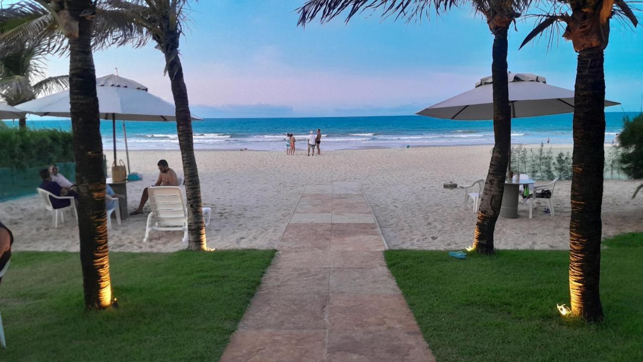 Paraiso Das Dunas - Apartamento A Beira Mar Com Jacuzzi - Proximo Ao Beach Park อากีราซ ภายนอก รูปภาพ